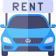 Car rental category icon