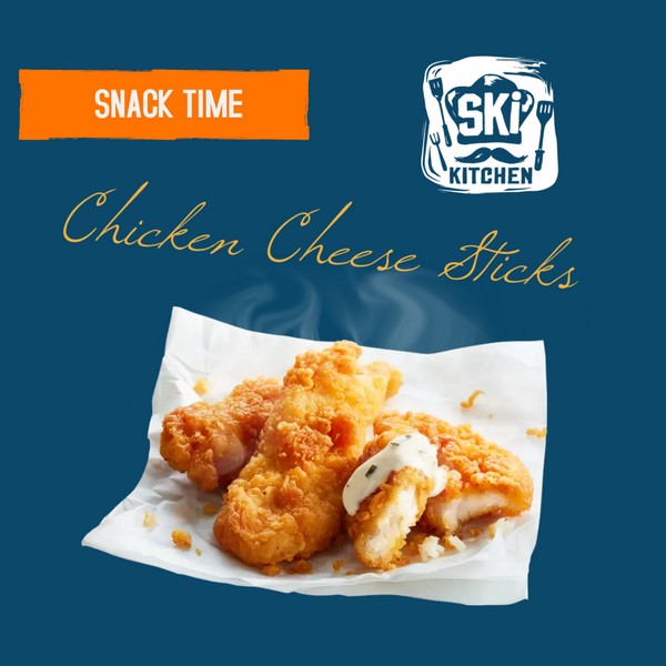 chicken cheese stick ski kitchen